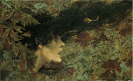 Autumn Wind - Lucien Levy-Dhurmer