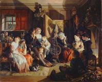 A Winter Night's Tale - Daniel Maclise