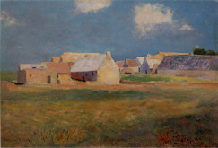 Breton Village - Odilon Redon