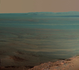 Endeavour Crater - Rover Opportunity 9Mar2012