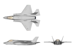 F-35B 3-view