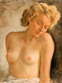 Girl Comtemplating - Wilhelm Hempfing