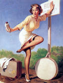 The Last Stand - Gil Elvgren