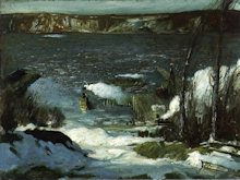 North River - George Wesley Bellows