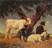 Rest Under the Willows - Julius Paul Junghanns