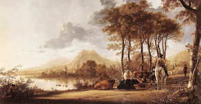 River Landscape - Aelbert Cuyp