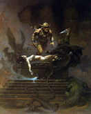 Sacrifice - Frank Frazetta