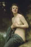 Spring Breeze - Adolphe William Bouguereau