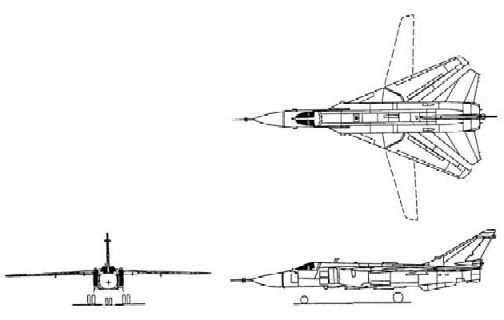 Su-24 3-view