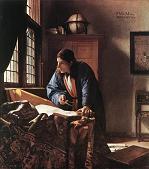 The Geographer - Johannes Vermeer