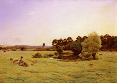 The Pasture - Jean Ferdinand Monchablon