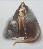 The Princess and her Pet - Boris Vallejo