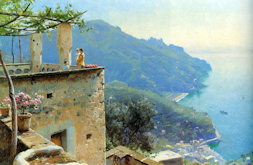 The Ravello Coastline - Peder Mork Monsted