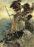 Valkyrie - Arthur Rackham