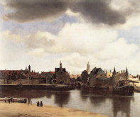 View of Delft - Johannes Vermeer